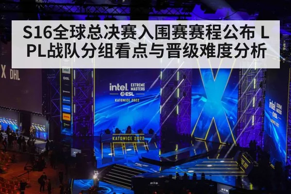 S16全球总决赛入围赛赛程公布 LPL战队分组看点与晋级难度分析